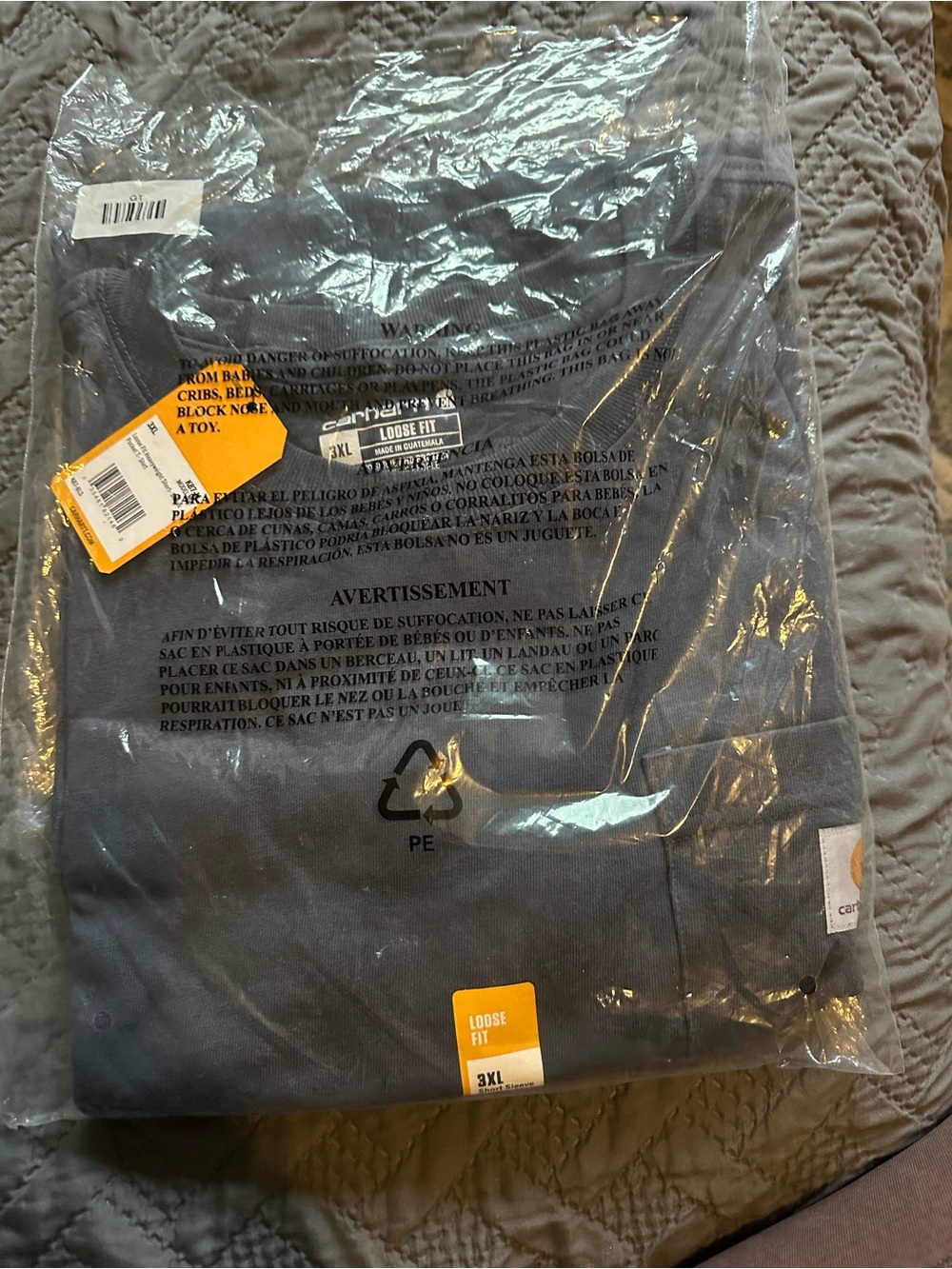 Carhartt Pocket T-Shirt with Logo Patch